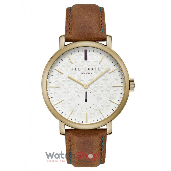 Ceas de Mana Ted Baker Elegant Argintiu TRENT TE15193006 pentru Barbati cu Comanda Online