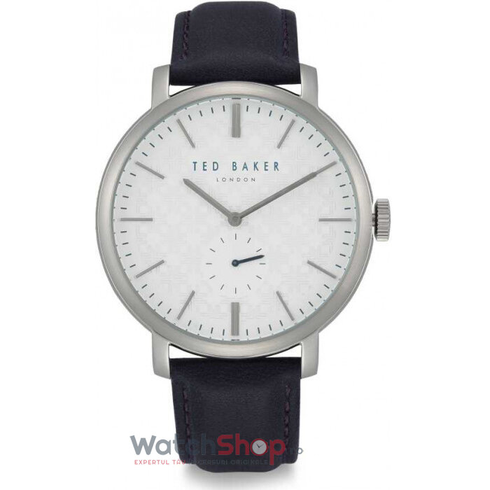 Ceas de Mana Ted Baker Elegant Argintiu TRENT TE15193007 pentru Barbati cu Comanda Online