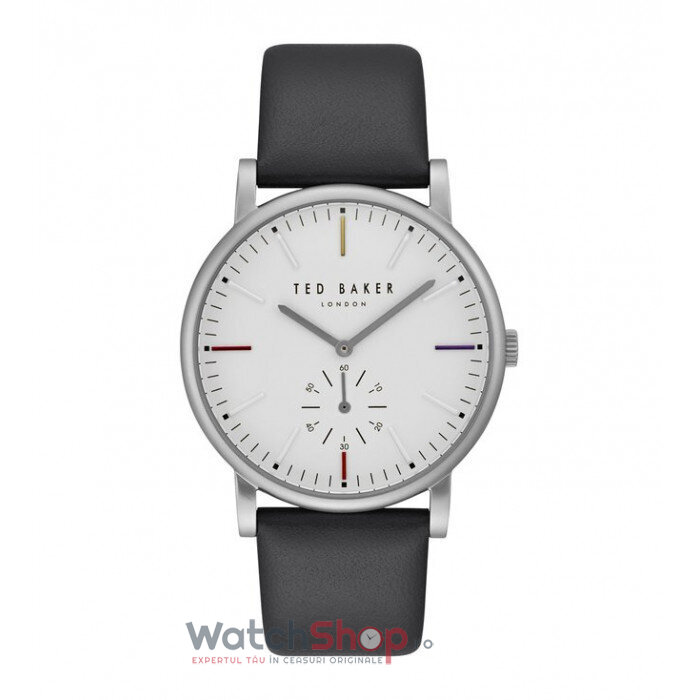 Ceas de Mana Ted Baker Elegant alb NOLAN TE50072001 pentru Barbati cu Comanda Online