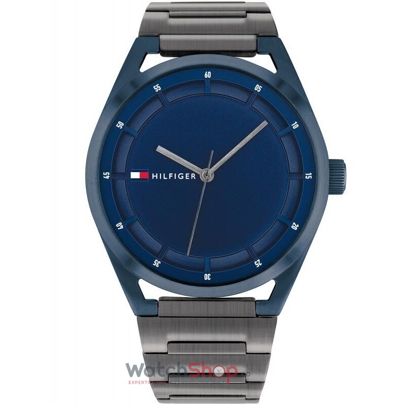 Ceas de Mana Tommy Hilfiger Casual Albastru COLLIN 1791766 pentru Barbati cu Comanda Online