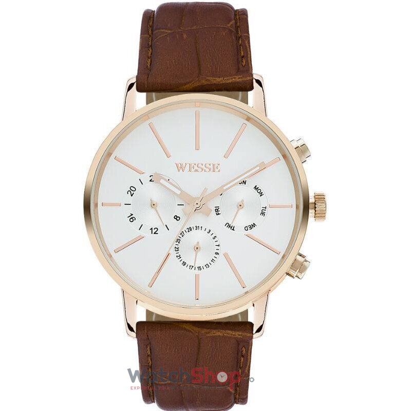 Ceas de Mana WESSE Casual Alb DASHING WWG200004 pentru Barbati cu Comanda Online